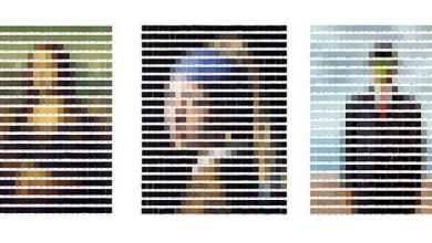 Obras de arte realizadas con colores Pantone