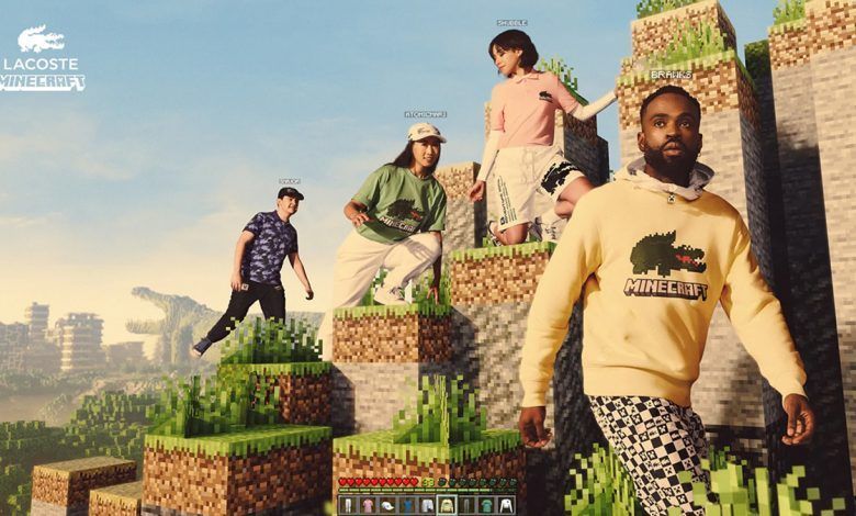 Lacoste y Minecraft Colaboración