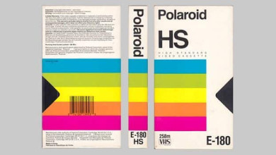 Diseño Gráfico cintas VHS años 80