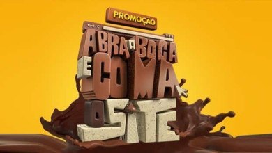 Web hecha con chocolate Hershey's