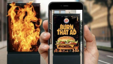Burger King quema la publicidad de McDonald's