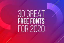 30 Great Free Fonts of 2020