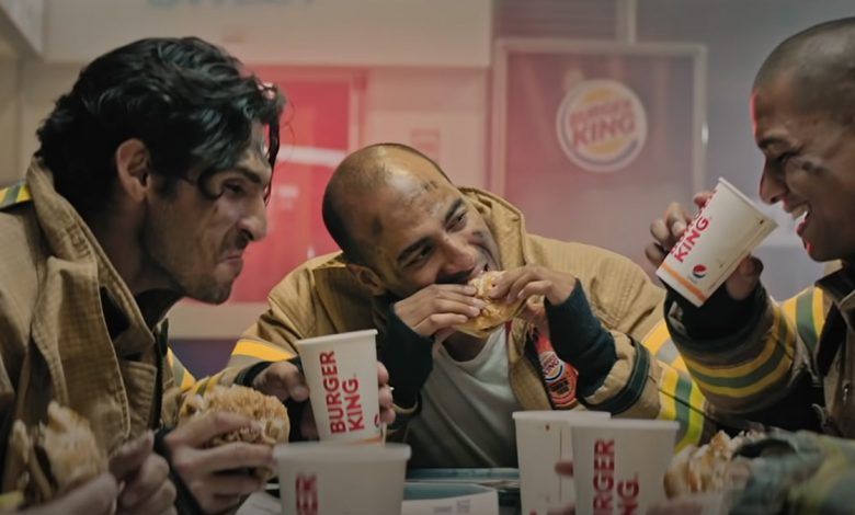 Publicidad de Burger King Colombia | Bomberos