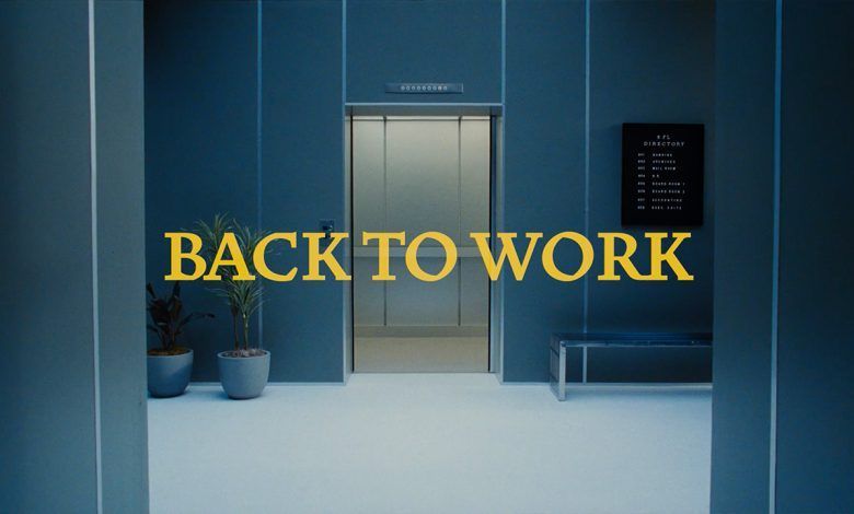 Anuncio de Zara | Back to Work