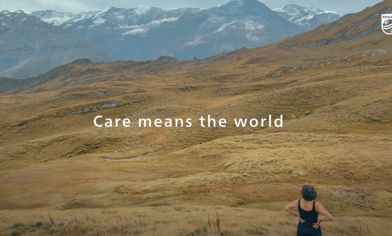 Campaña global de Phillips | Care Means the World