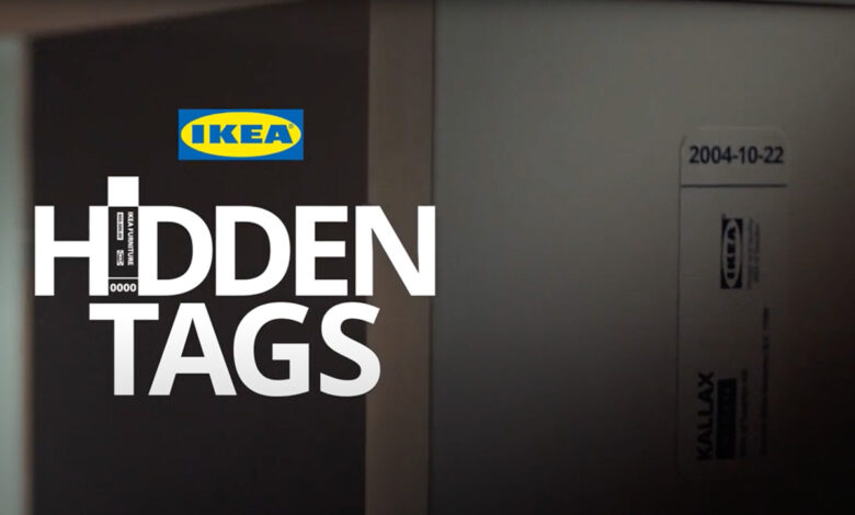 Anuncio de Ikea Hidden Tags